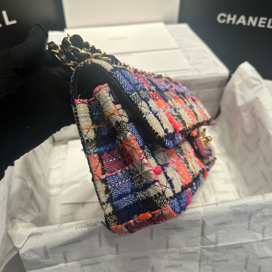 CHANEL CLASSIC 11.12 HANDBAG A01112 Multicolor