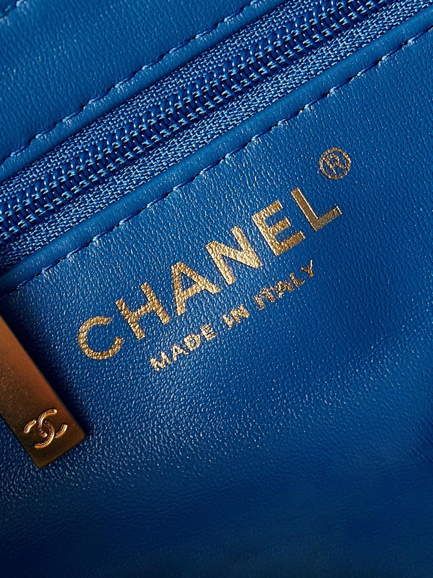 Chanel MINI SHOPPING BAG AS4416 blue