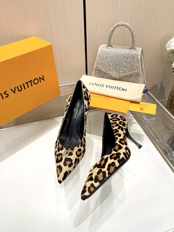 Louis Vuitton Shoes LVS00736 Heel 7CM