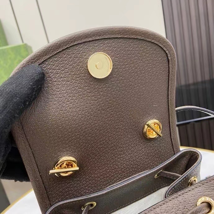 Gucci OPHIDIA MINI BACKPACK 795221 Brown