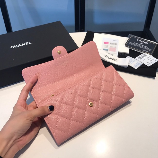 CHANEL FLAP WALLET 31505 pink