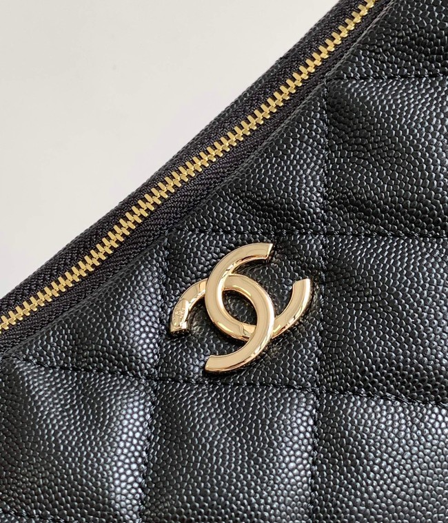 CHANEL HOBO HANDBAG AS4293 BLACK