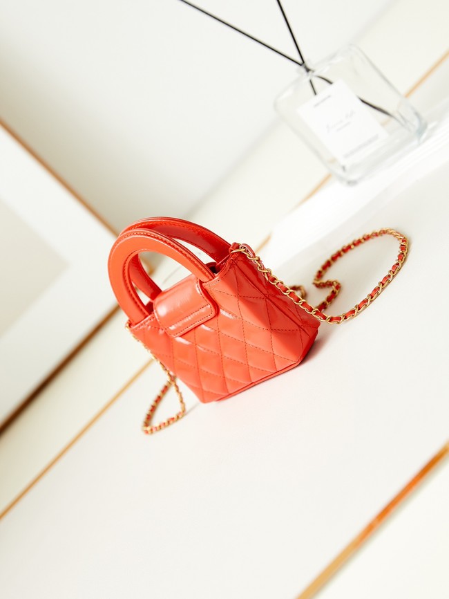 Chanel 23K NANO SHOPPING BAG AS3435 RED