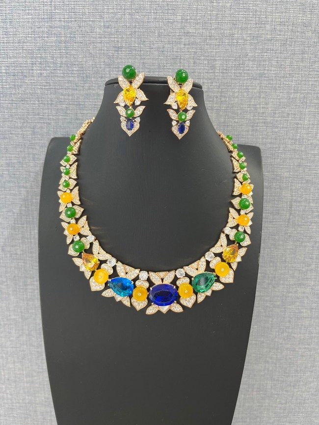 BVLGARI NECKLACE&Earrings CE14019