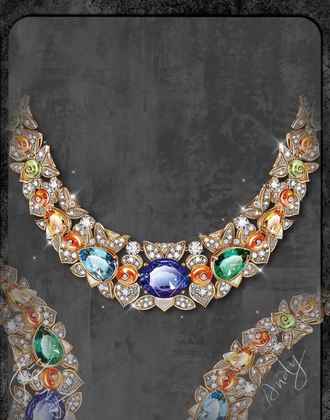 BVLGARI NECKLACE&Earrings CE14019-2