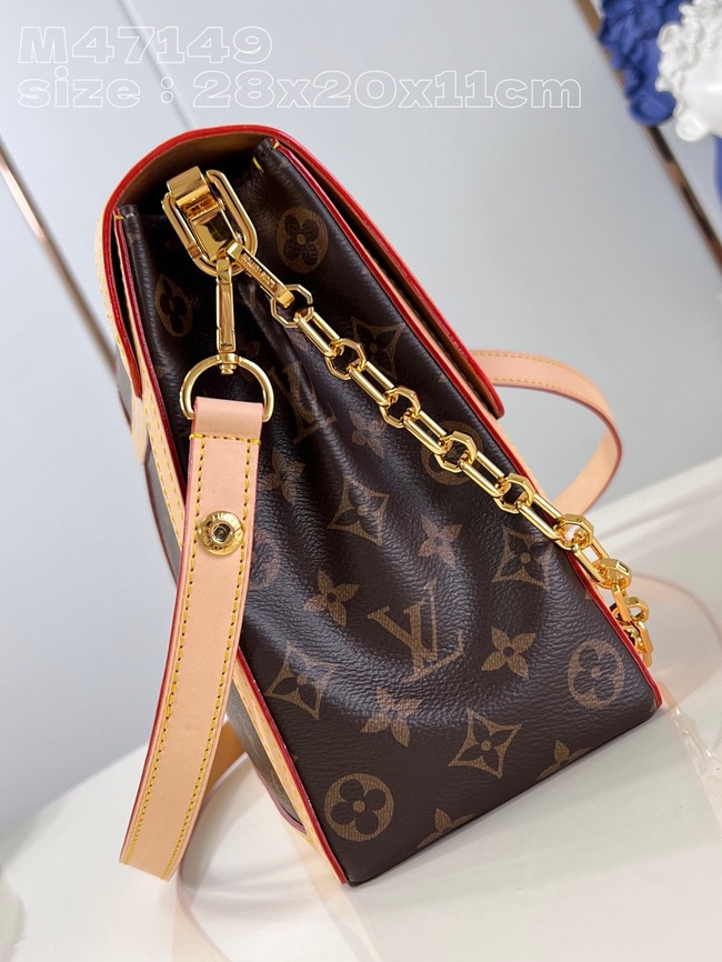 Louis Vuitton Dauphine Monogram coated canvas MM M47149