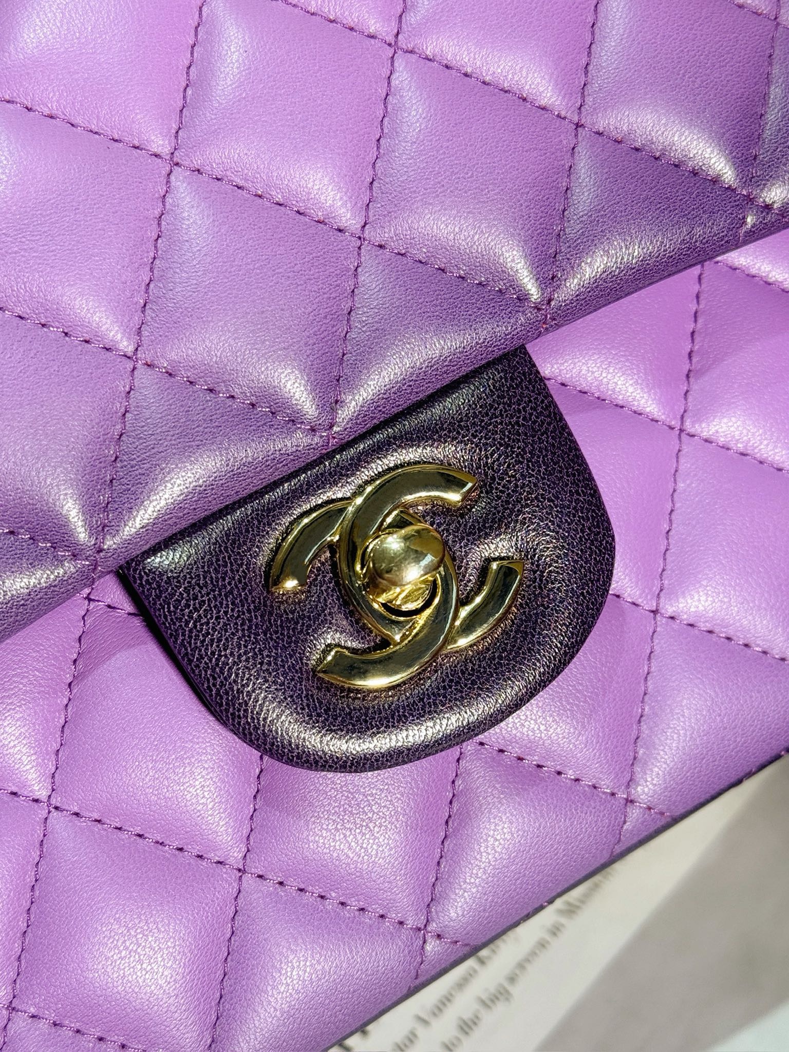 CHANEL CLASSIC 11.12 HANDBAG A01116 Fuchsia