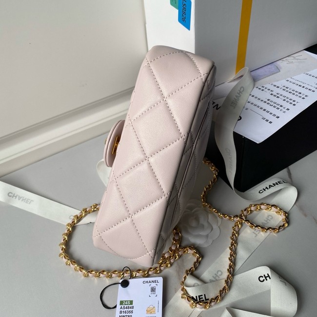 Chanel CLUTCH WITH CHAIN AS4848 pink