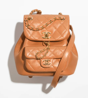 Chanel SMALL BACKPACK AS2908 Camel