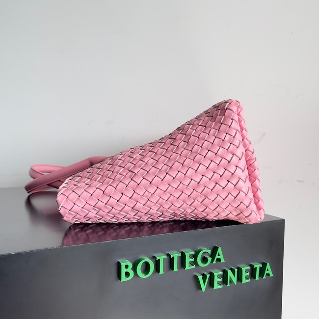 Bottega Veneta Large intreccio leather tote bag 608811 pink