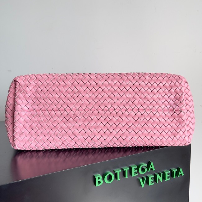 Bottega Veneta Large intreccio leather tote bag 608811 pink