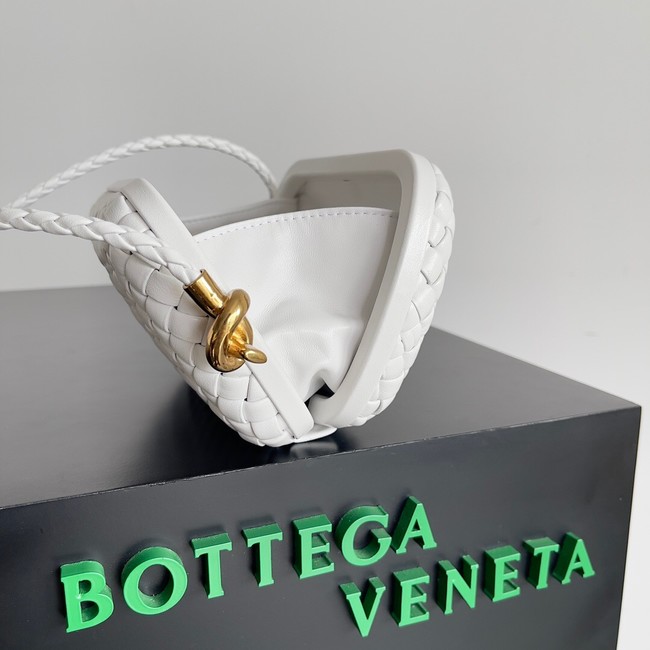 Bottega Veneta Knot With Chain A776662 white