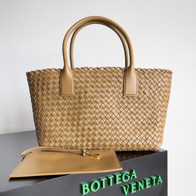 Bottega Veneta Small Cabat 730297 light brown