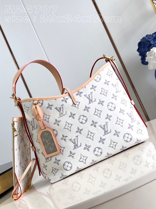 Louis Vuitton CarryAll PM M24707 Beige