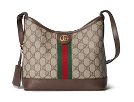 GUCCI OPHIDIA GG SMALL SHOULDER BAG 781402 Brown