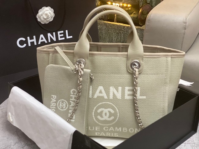 Chanel SHOPPING BAG AS3257 Shallow apricot