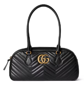 Gucci GG MARMONT MEDIUM TOP HANDLE BAG 795218 black