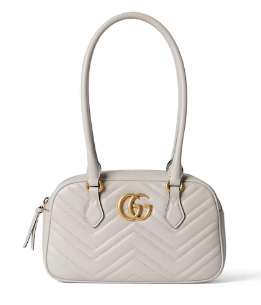 Gucci GG MARMONT SMALL TOP HANDLE BAG 795199 Light grey