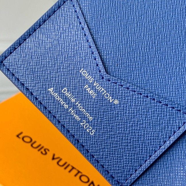 Louis Vuitton NEW Passport Cover M25967 Blue