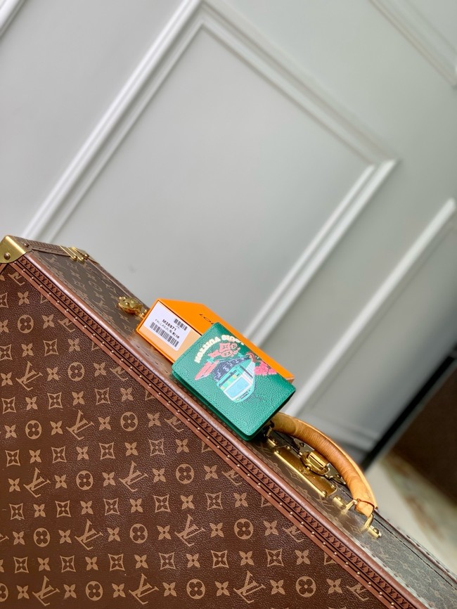 Louis Vuitton NEW Pocket Organizer M25973 Green