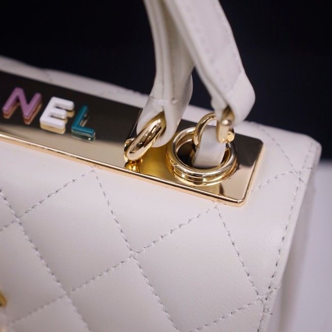 CHANEL mini Flap Bag With Top Handle 4654-5