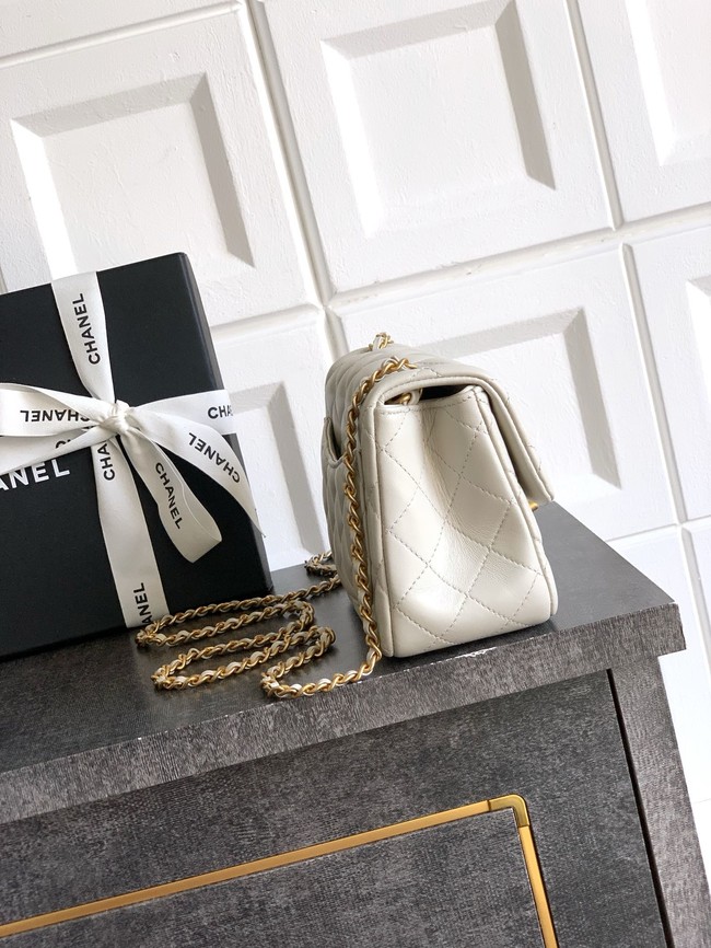 Chanel Mini Flap Bag AS5758 Chalk white