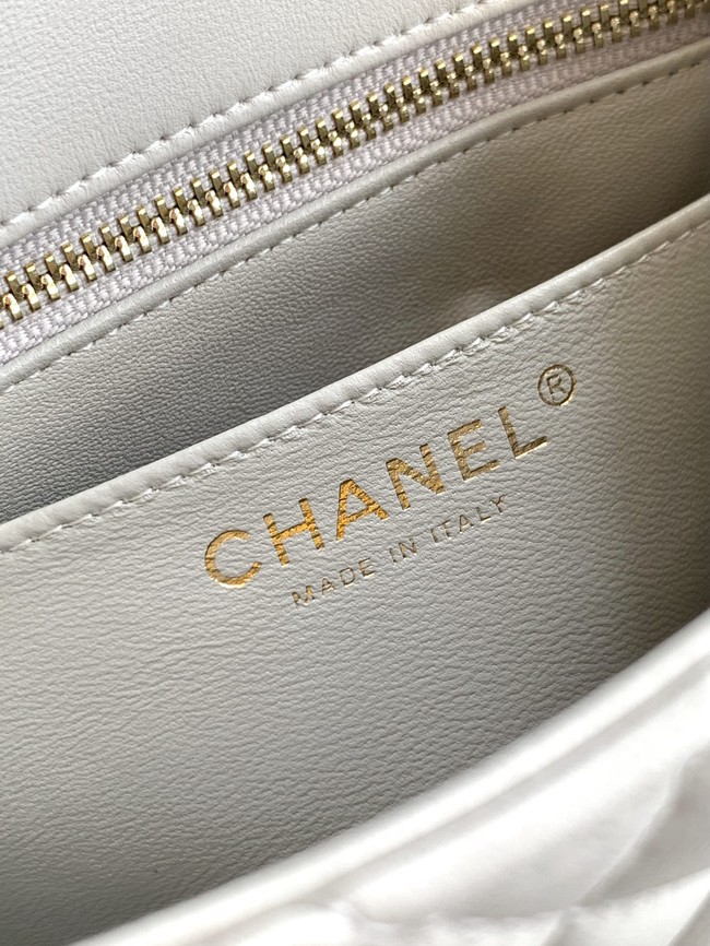 Chanel Mini Flap Bag AS5758 Chalk white