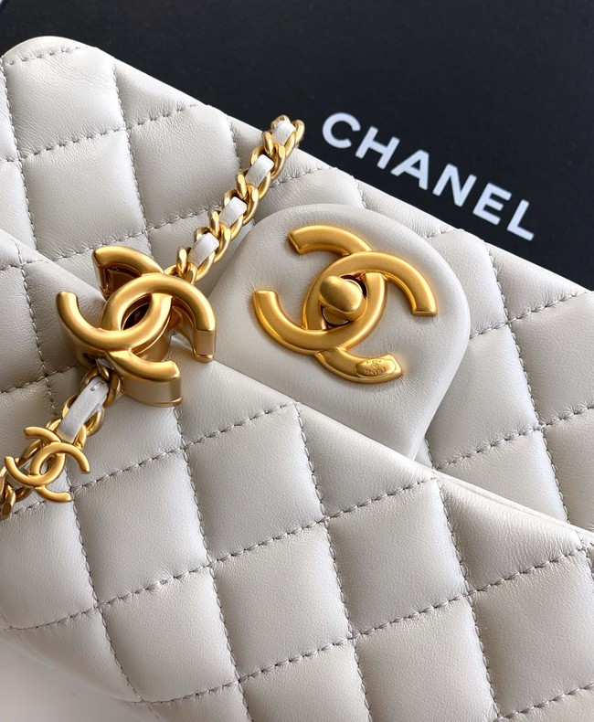Chanel samll Flap Bag AS5756 Chalk white