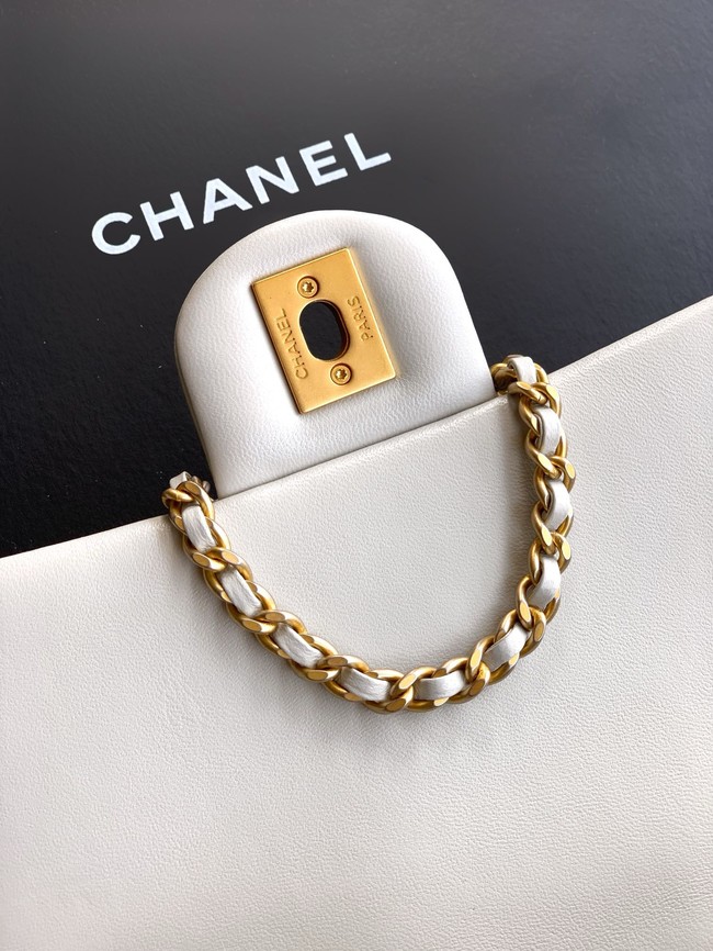 Chanel samll Flap Bag AS5756 Chalk white