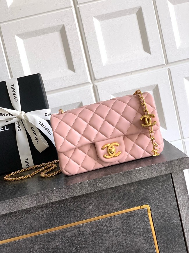 Chanel samll Flap Bag AS5756 Light Pink