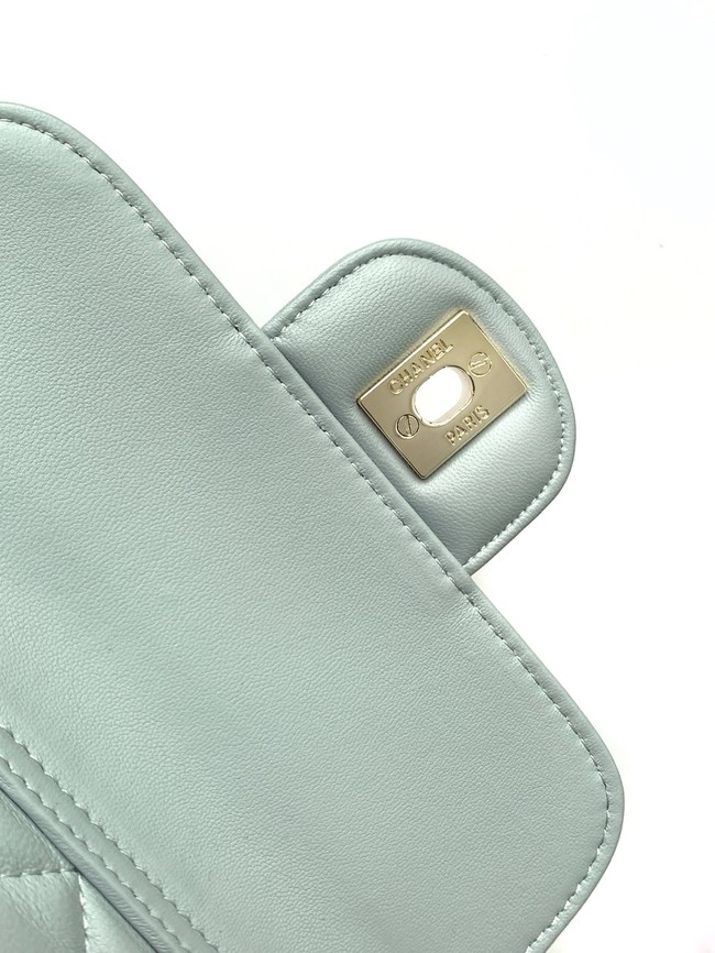 CHANEL Lambskin Heart Bag AS5764 Light blue