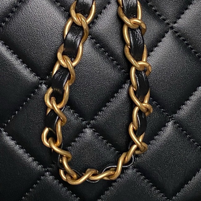 Chanel Mini Bowling Bag AS5572 black