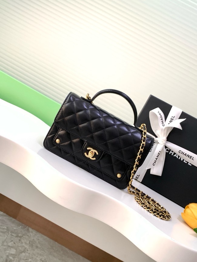 Chanel Wallet On Chain AP4674 black