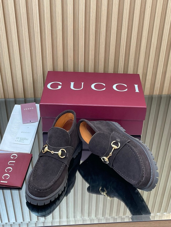 Gucci Womens Horsebit ankle boot 45020-3