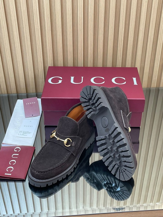 Gucci Womens Horsebit ankle boot 45020-3