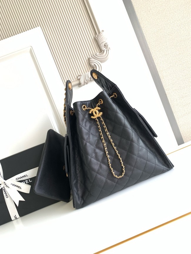 CHANEL 25 Medium Handbag AS5311 black