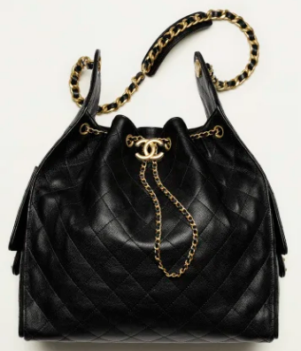 CHANEL 25 Medium Handbag AS5311 black
