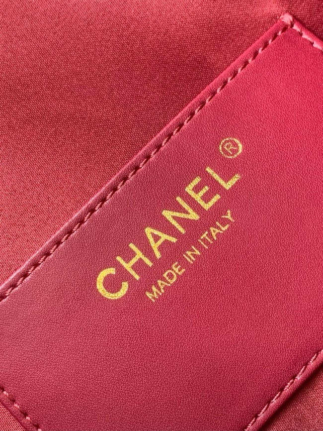 CHANEL 25 Medium Handbag AS5311 red