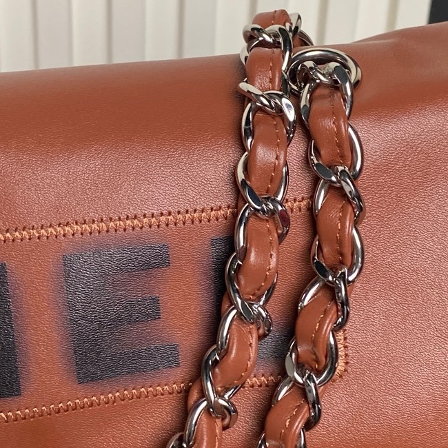 CHANEL Lambskin Shoulder Bags 9902 brown