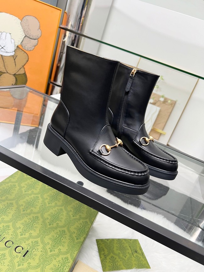 Gucci Womens Horsebit boot 45025-2