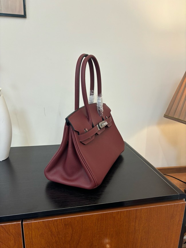 Hermes Birkin evercolor 66541 burgundy