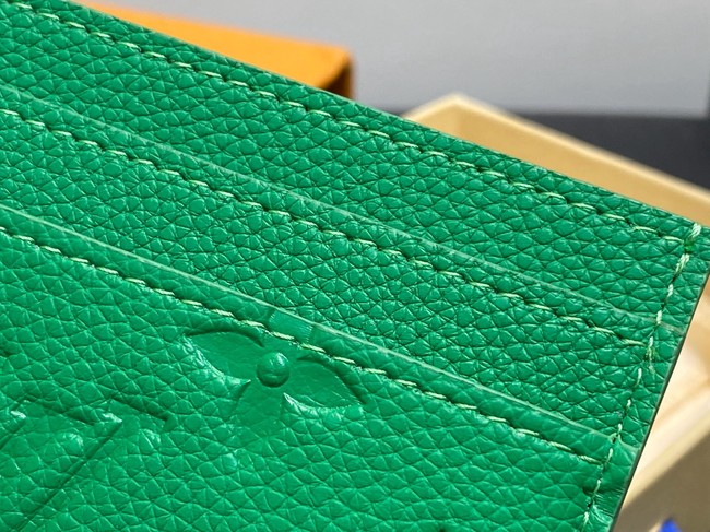 Louis Vuitton Double Card Holder M14771  green