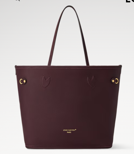 Louis Vuitton NEW - REVERSIBLE Neverfull Inside Out MM M25663 Monogram&Red