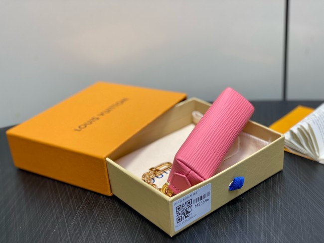 Louis Vuitton NEW Cosmetic Lipstick Pouch M25694 pink
