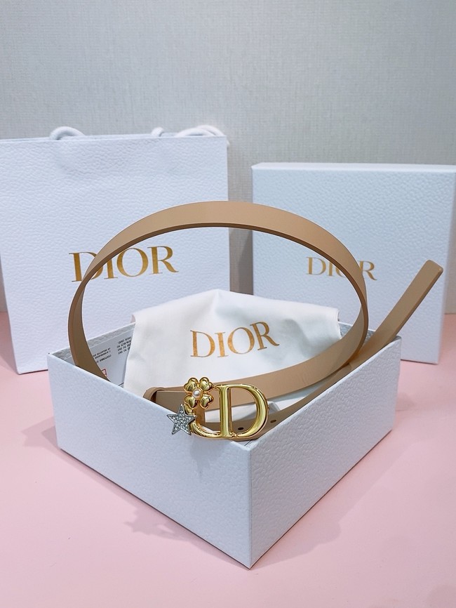 Dior 30 Montaigne Lucky Charms Belt Smooth Calfskin 18MM B0159