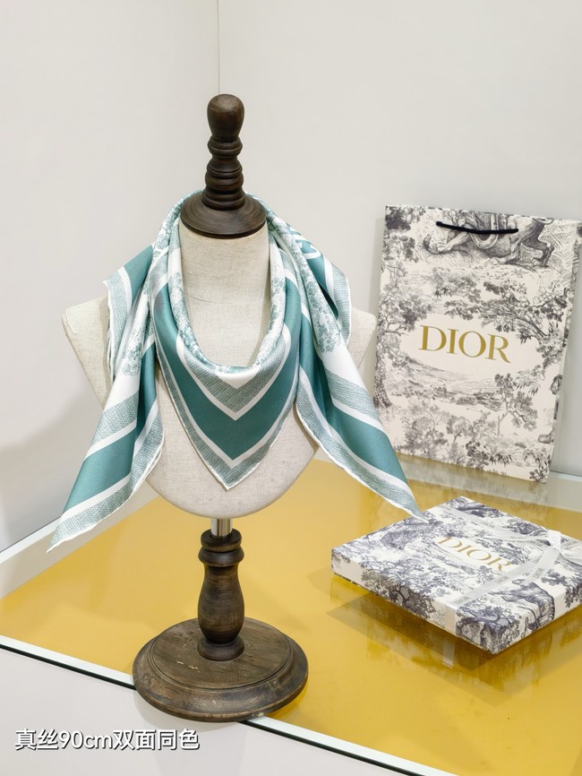 Dior 90 Square Scarf Silk Twill KY148
