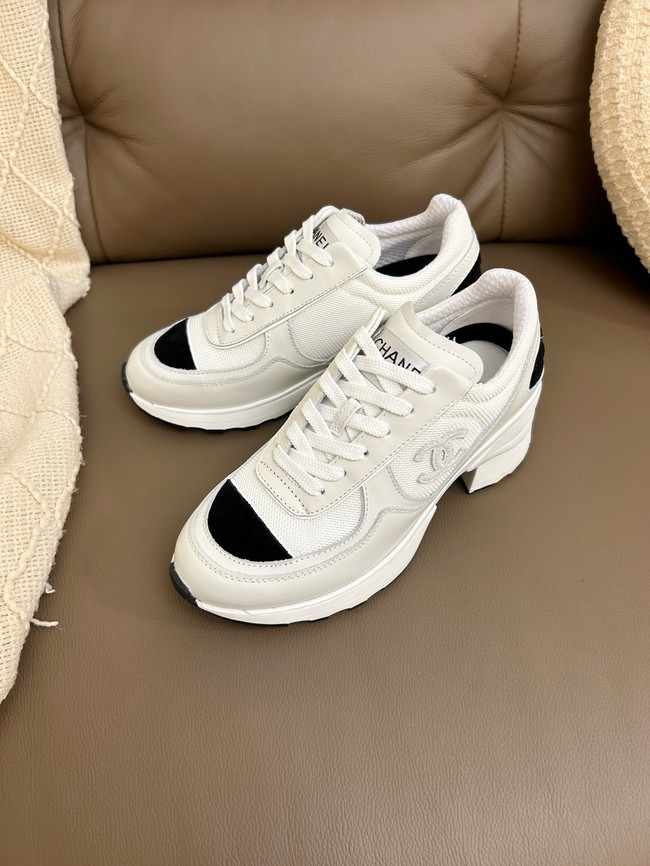 Chanel Trainers Mixed Fibers&Shiny Calfskin & Suede Calfskin G46871