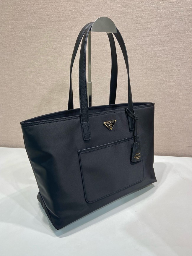 Prada Re-Edition 1978 medium Re-Nylon and Saffiano leather tote bag 1BG555 black