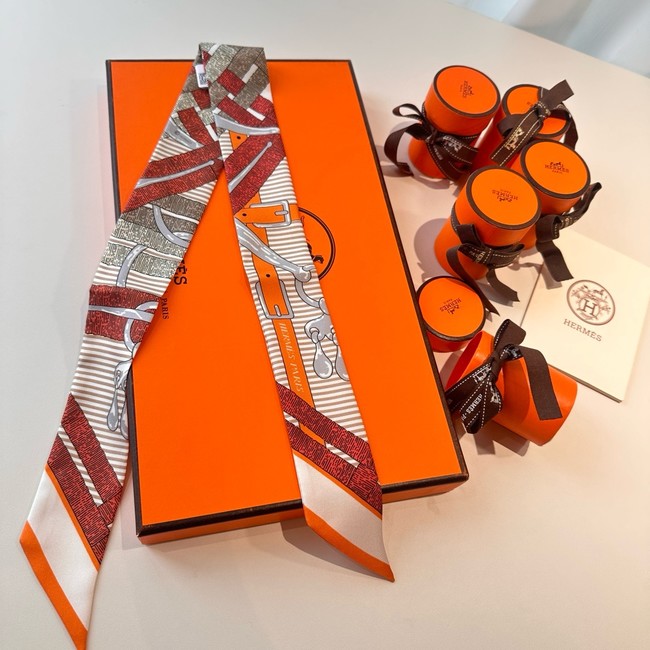 Hermes Silk Twilly scarf H06379