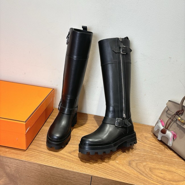 Hermes Calfskin High Boot 45108-2